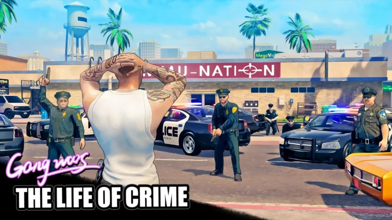 لقطة شاشة 3 من تحميل لعبة City of Crime Gang Wars مهكرة للاندرويد