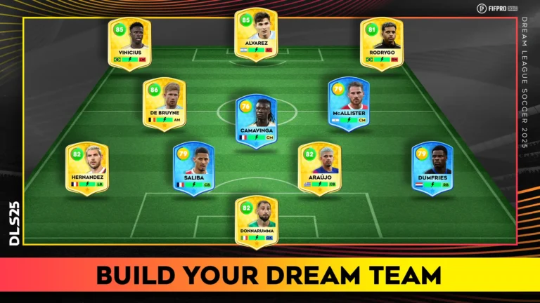 لقطة شاشة 1 من تنزيل دريم ليج مهكرة Dream League Soccer 2027