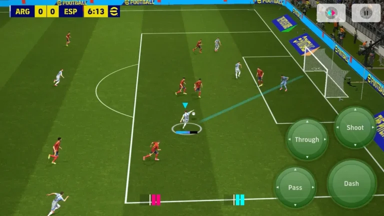 لقطة شاشة 3 من تحميل بيس مهكرة eFootball 2027 للاندرويد
