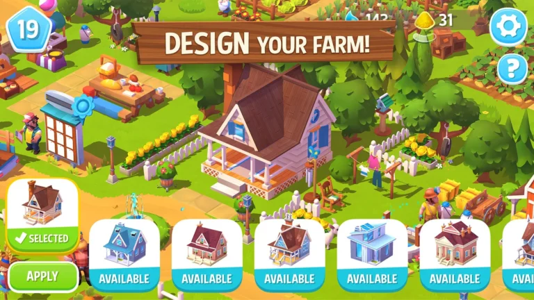 لقطة شاشة 1 من تحميل لعبة FarmVille 3 مهكرة 2026 للاندرويد